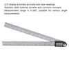 0‑300mm Digital Protractor Portable Stainless Steel LCD Angle Finder Ruler