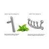 Stainless Steel T Bar Massage Tool for Trigger Points Massage