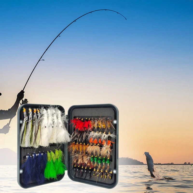 Nuevo Alta Calidad Señuelos De Pesca Con Mosca Para Truchas,
