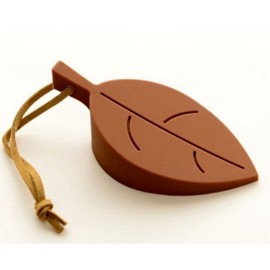 Brown Leaf Anti-Slam Door Stopper 1 piece 4ea
