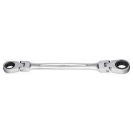 TONE RMFW-1113 Double Neck Swing Ratchet Glasses Wrench Double Sided Width 0.4 x 0.5 inches (11 x 13 mm)