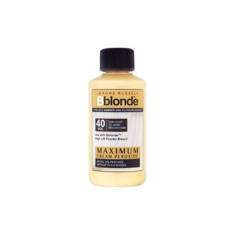 6x Jerome Russell Bblonde 40 Vol 12% Peroxide Cream 75ml