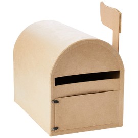 Décopatch EV001O Paper-Mâché Letterbox 29 x 19 x 23 cm Cardboard Brown