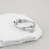 YINETTECH 2Pcs 28.6mm Bicycle Cable Clamp Stainless Steel Wire Fixed