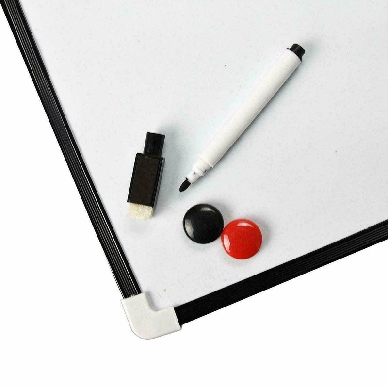 A4 Dry Wipe Magnetic Whiteboard Mini Home Office Notice Memo