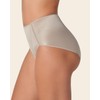 2-Pack High Cut Moderate Control Panties-Leonisa Panties