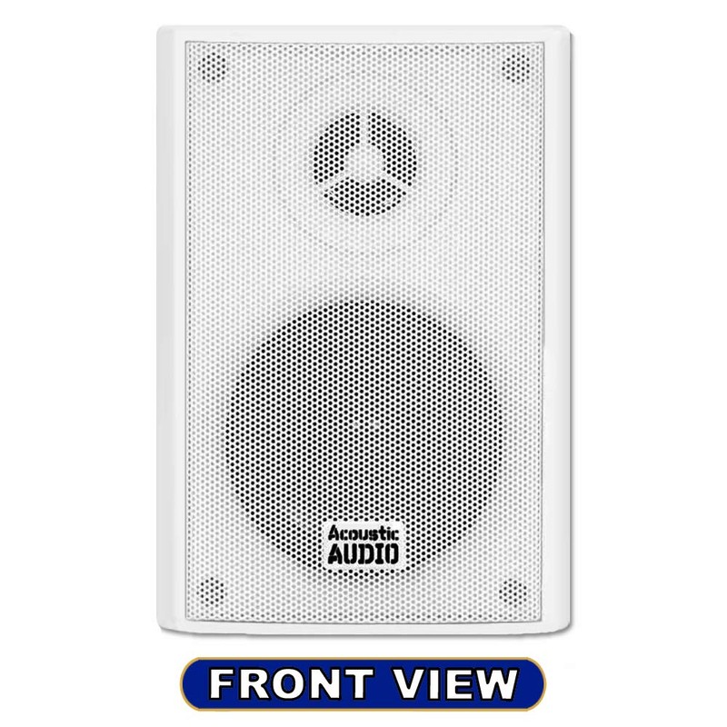 Acoustic Audio AA351W Indoor Outdoor 2 Way Speakers 1000 Watt