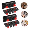 Gadpiparty 6pcs Stereo Speaker Terminal Connectors Easy Install Wiring Board