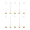 Wool Daubers 10 Pcs Leather Ball Brush Applicator Leather Dyeing