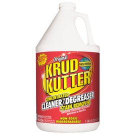 Krud Kutter KK012 Original Concentrated Cleaner Degreaser/Stain Remover with No Odor, 1 Gallon