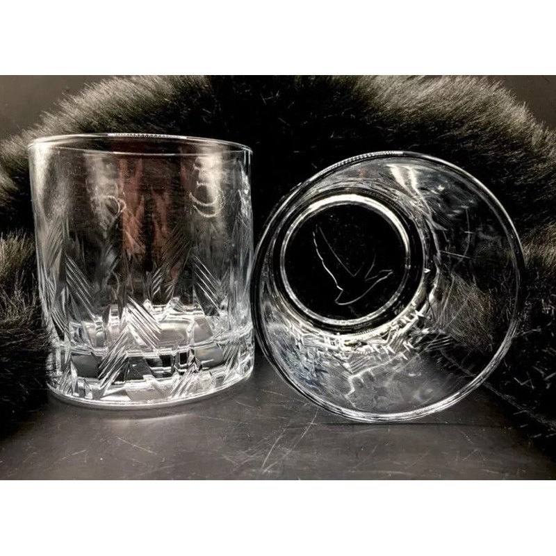 Grey Goose Signature Old Fashioned Rocks Glasses - Set of