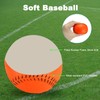 PATIKIL 9 Inch Foam Baseball 12 Pack Soft Practice Baseballs