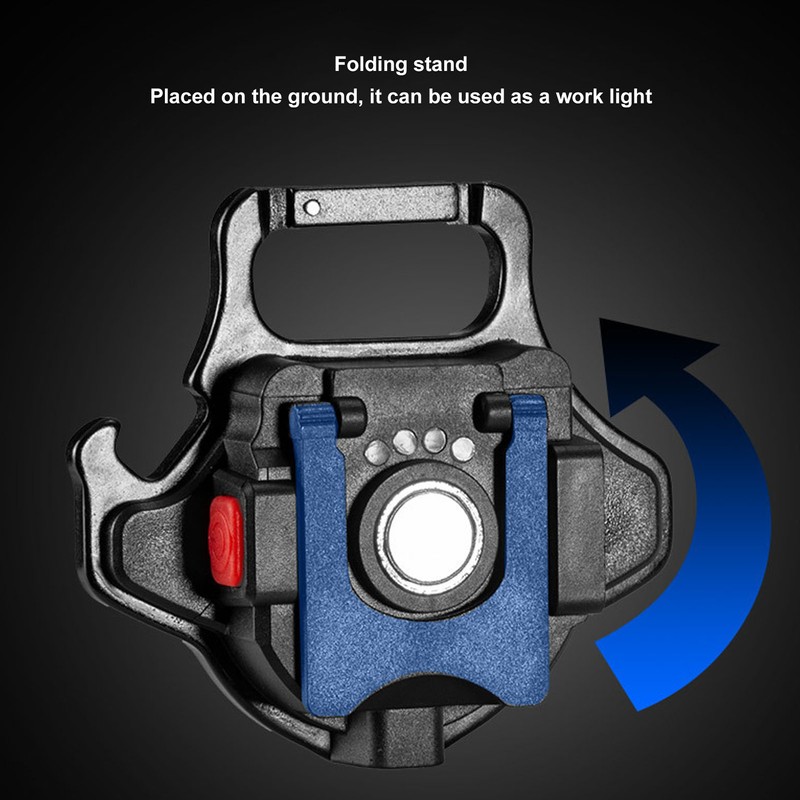 COB Small Flashlight 500LM Rechargeable Portable Mini Pocket Light with