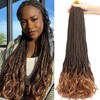 Curly Crochet Hair 24 Inch Goddess Box Braids Crochet Hair