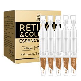 AOAO Anti Aging Face Serum with Retinol & Collagen – Intense Hydrating & Firming Facial Essence for Women, Daily Moisturizing Treatment to Smooth Skin, Reduce Wrinkles, Boost Radiance, 1.5ml*30pcs﻿