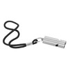 Pure Titanium Whistle with Lanyard Outdoor Survival Whistle High Decibel