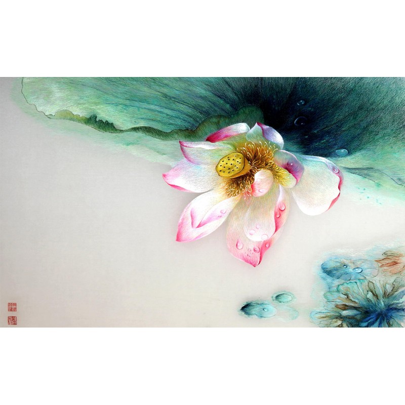 MINGGUXIUYI Natural 100% Silk Thread, Handmade Embroidery Thread, Silk Embroidery