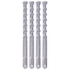 4Pcs Hammer Rock Drill Bit Sturdy Durable Efficient Convenient Round