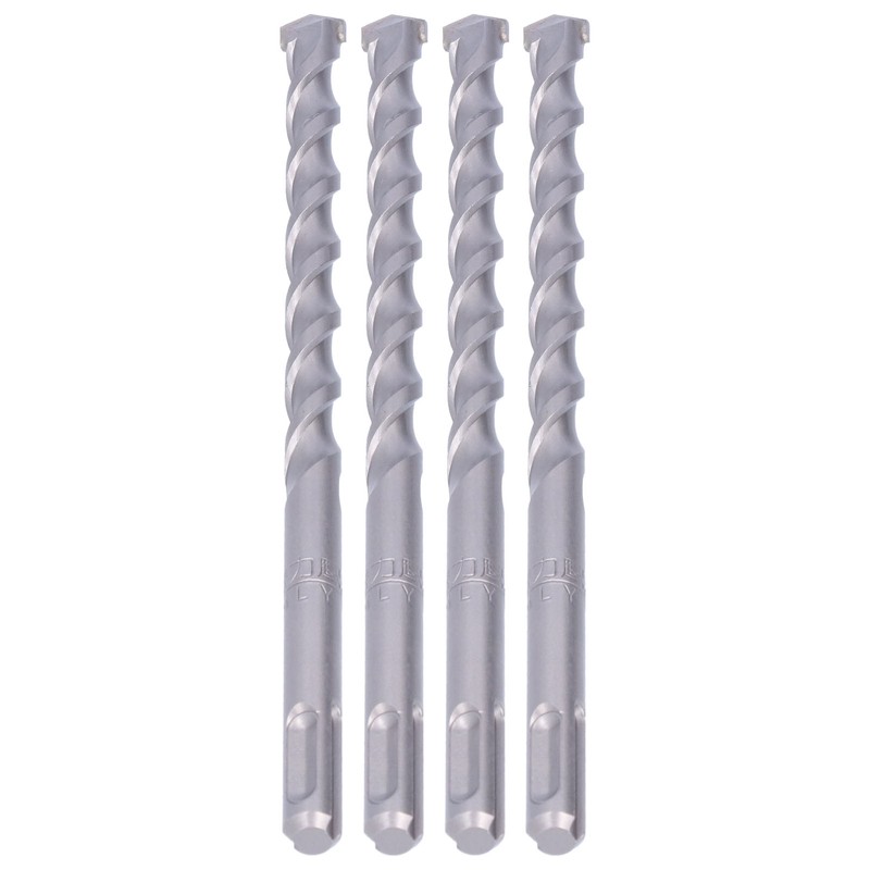 4Pcs Hammer Rock Drill Bit Sturdy Durable Efficient Convenient Round