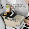 Car Armrest Center Console Pad, Ergonomic 7cm Height Boost, Side