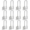 HOX Marine-Grade Rustproof Padlock, Stainless Steel Shackle & Chrome-Plated Brass