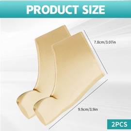 GGUFAY 2 Paar Hallux Valgus Socken, Hallux Valgus Korrekturbandage, Hallux Valgus Bandage mit Silikonpelotte, Weiche Silikon Hallux Valgus Bandage in Unisex-Größe