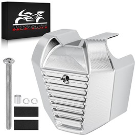 VPZMT Precision Ignition Coil Cover for Harley Touring Street glide, Road glide, Road king, Electra glide & M8 Softail Breakout, Street Bob, Fat Boy, Fat Bob, Low Rider ST 2018-2025 (Chrome)