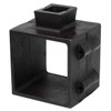 XL Deep Cast Iron 2-Piece Flask Mold Frame for Sand