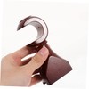 Ciieeo Wood Curtain Brackets 2pcs Curtain Rod Tray Wooden Track