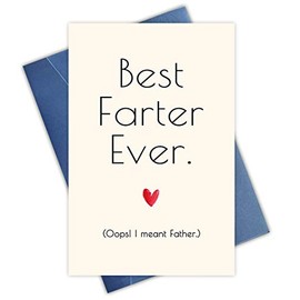 Funny Father's Day Card, Humorous Birthday Card for Dad, Funny Card for Dad, Joke Card for Dad