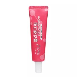 Wellbeing Health [웰빙헬스] 예쁜얼굴 콜라겐 크림 주름개선 피부탄력 도움 25ml [Wellness Health] Pretty Face Collagen Cream for Wrinkle Improvement and Skin Elasticity Support 25ml