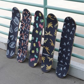 TURBO 9 x 33 Inch Skateboard Grip Tape Sheet Thumb Tacks