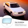 Left Side Heated Mirror Glass 2028100721 Replacement For Benz C220