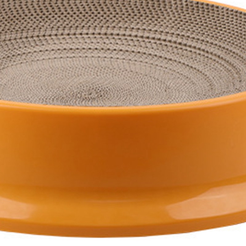 Cat Scratcher Bed with Replaceable Scratching Board Large Round Shape