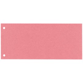 Esselte Leitz dividers, 1/3 A4, pack of 100 red