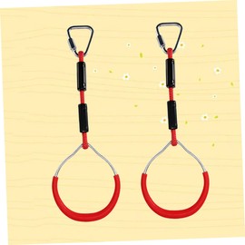 MUSISALY Set of 2 gymnastics rings for children, climbing ring, children's gymnastics ring, fitness ring, training ring