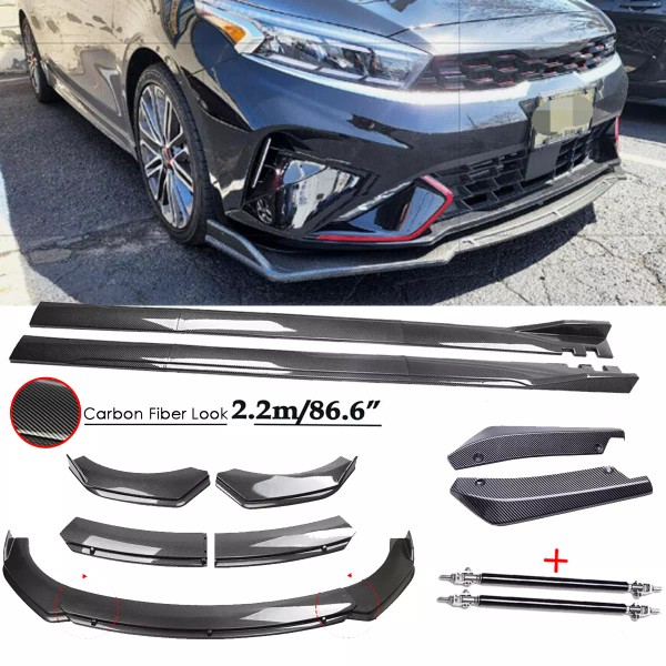 Unbranded For Kia Forte GT Line Front Bumper Lip Splitter