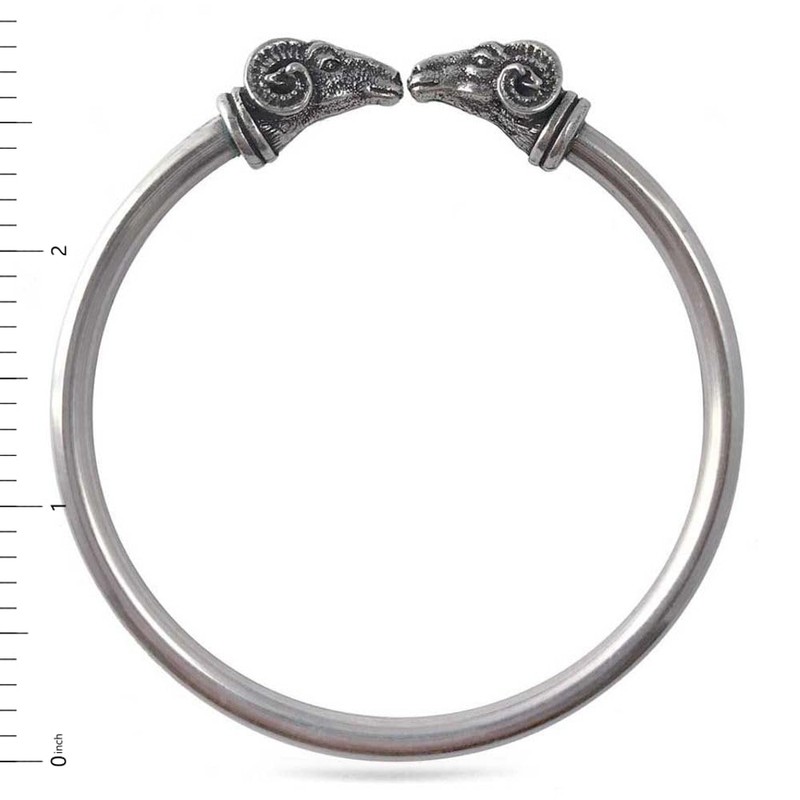 MUSEUM REPRODUCTIONS Ram Head Cuff Bracelet