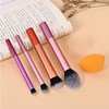 Makeup Brushes set, 5 Count Pack Of One (Caro Fashion)