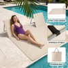 CAMPHILL 2-Person Portable Beach Lounge Chairs,Lightweight Outdoor Beach Mat with