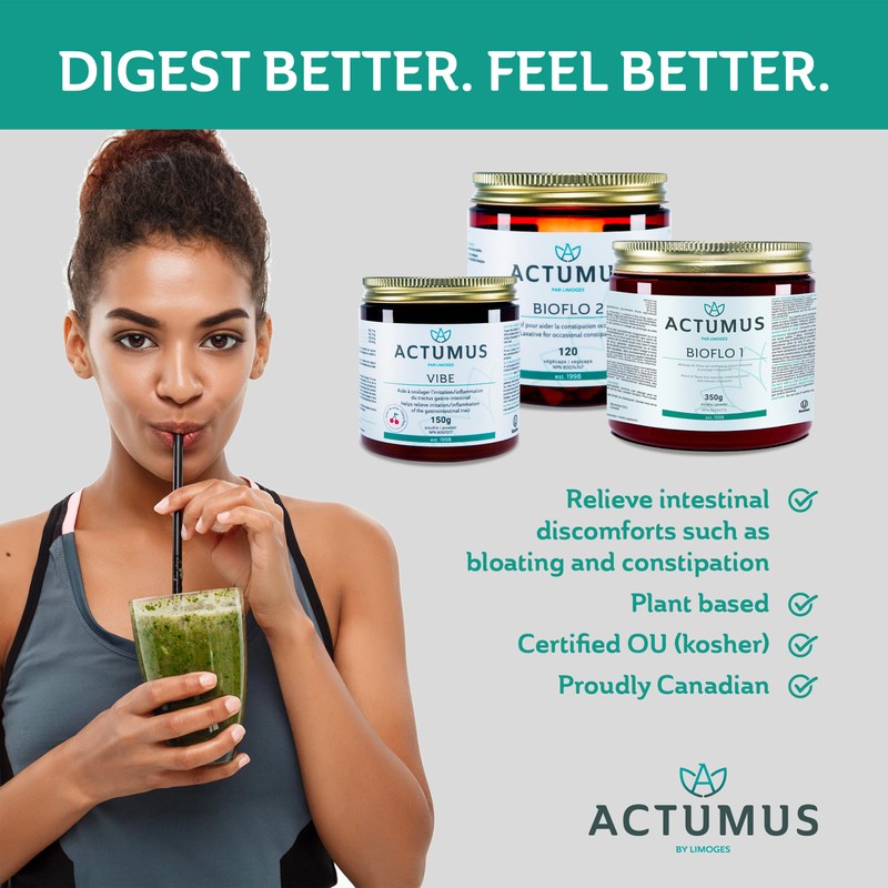 ACTUMUS BIOFLO 1 – Natural Easy Mixing Powder Blend of
