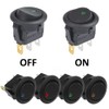 Mintice™ 20Pcs Car Vehicle Truck Rocker Toggle LED Switch Blue
