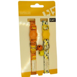 Genérico Collar para Gato (Naranja)