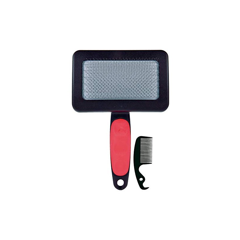 Soft brush, plastic, 10 � 13 cm