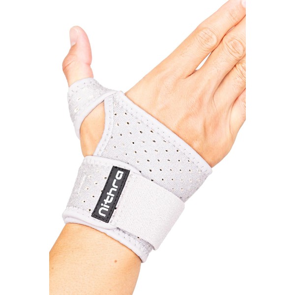 Nithra 手首サポーター リスト手首 バンド 親指付け根 固定 手首 保護 家事 育児