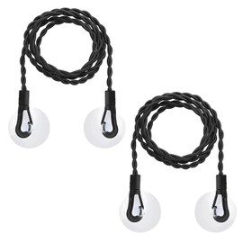 2 Pack Travel Clothesline, Retractable Washing Line, Washing Line with Suction Cup, Portable Laundry Lanyard Travel Accessories, Suitable for Travel, Outdoor Camping