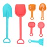 16pcs Kids Beach Toys Set Bucket Shovel Rake Sand Model
