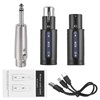 summina 2.4G Microphone Wireless Xlr Transmitter and Receiver Rechargeable Wireless