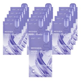 Mediheal Pepta Lifting Ampoule Mask, 1 pack, 15 pieces / 메디힐 펩타 리프팅 앰플 마스크, 1개입, 15개