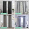 Lwiiom Matte Black Curtain Rods for Windows 48 to 86